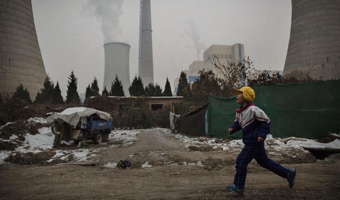 
Kolkraftverk utanför Peking. Foto: Kevin Frayer/Getty Images                                            