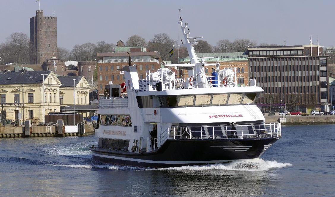 Rederiet Sundsbussarna ställer in färjetrafiken mellan Helsingborg och Helsingör på grund av nya coronarestriktioner. Arkivbild. Foto: Johan Nilsson/TT