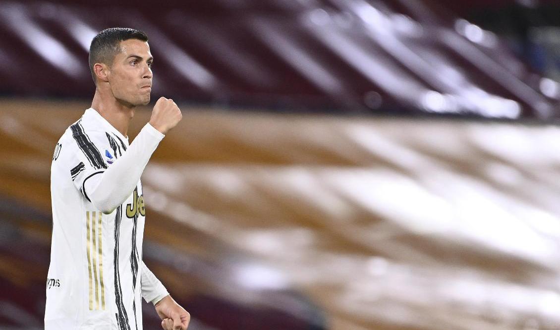 Cristiano Ronaldo är frisk från covid-19. Arkivbild. Foto: Alfredo Falcone/AP/TT