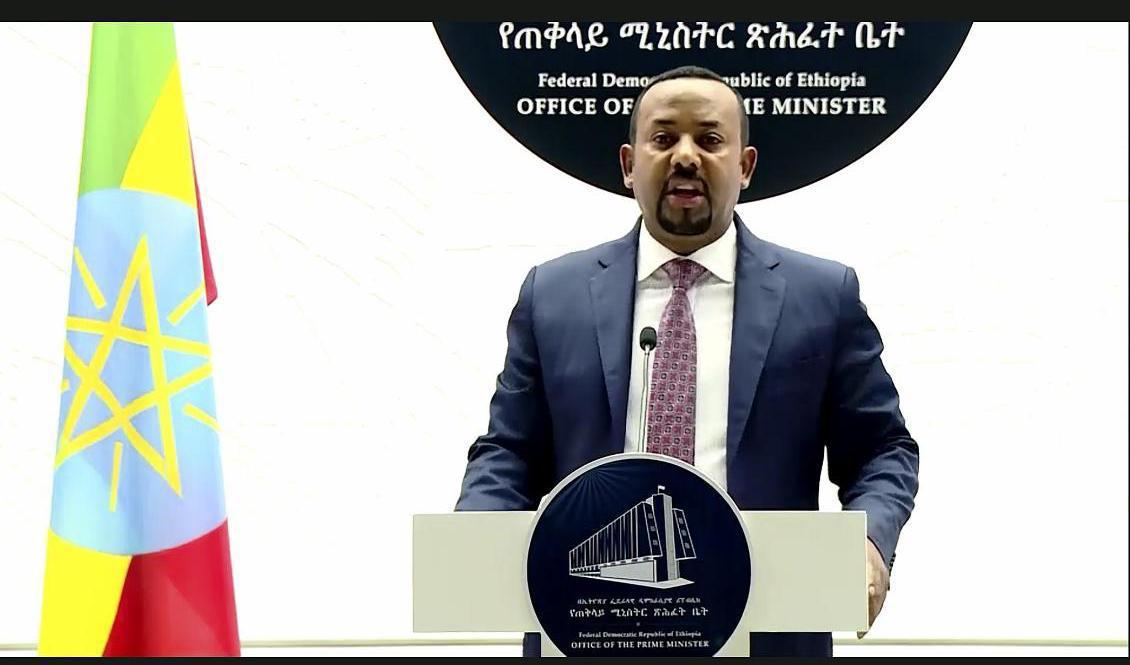 Etiopiens premiärminister Abiy Ahmed. Arkivbild. Foto: FN via AP/TT