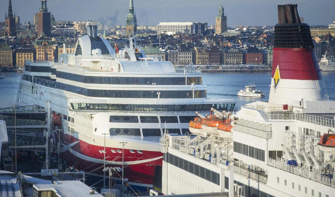 Viking Lines färja Grace i Stockholm. Arkivbild. Leif R Jansson/TT