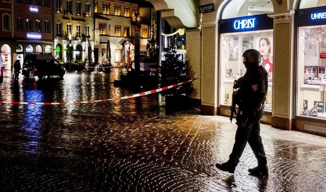 Flera personer har dödats i händelsen i Trier. Foto: Michael Probst/AP/TT