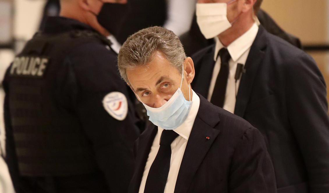 Frankrikes förre president Nicolas Sarkozy står inför rättsprocesser som riskerar att smutsa ned hans eftermäle. Arkivbild. Foto: Michel Euler/AP/TT
