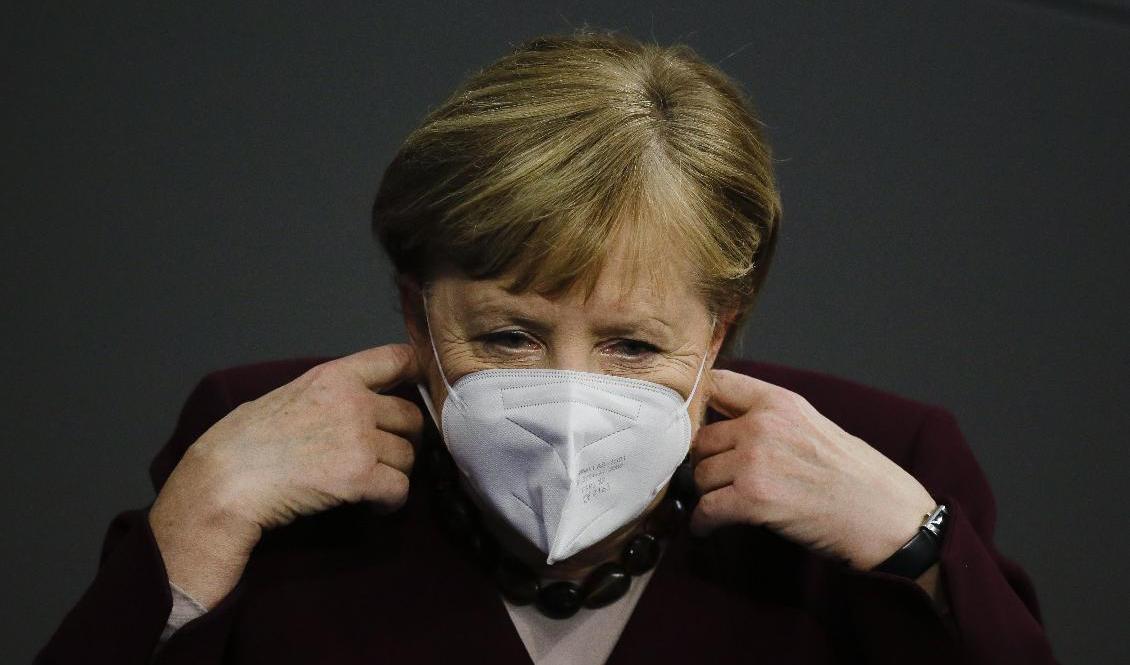 
Tysklands förbundskansler Angela Merkel. Arkivbild. Foto: Markus Schreiber/AP/TT                                            