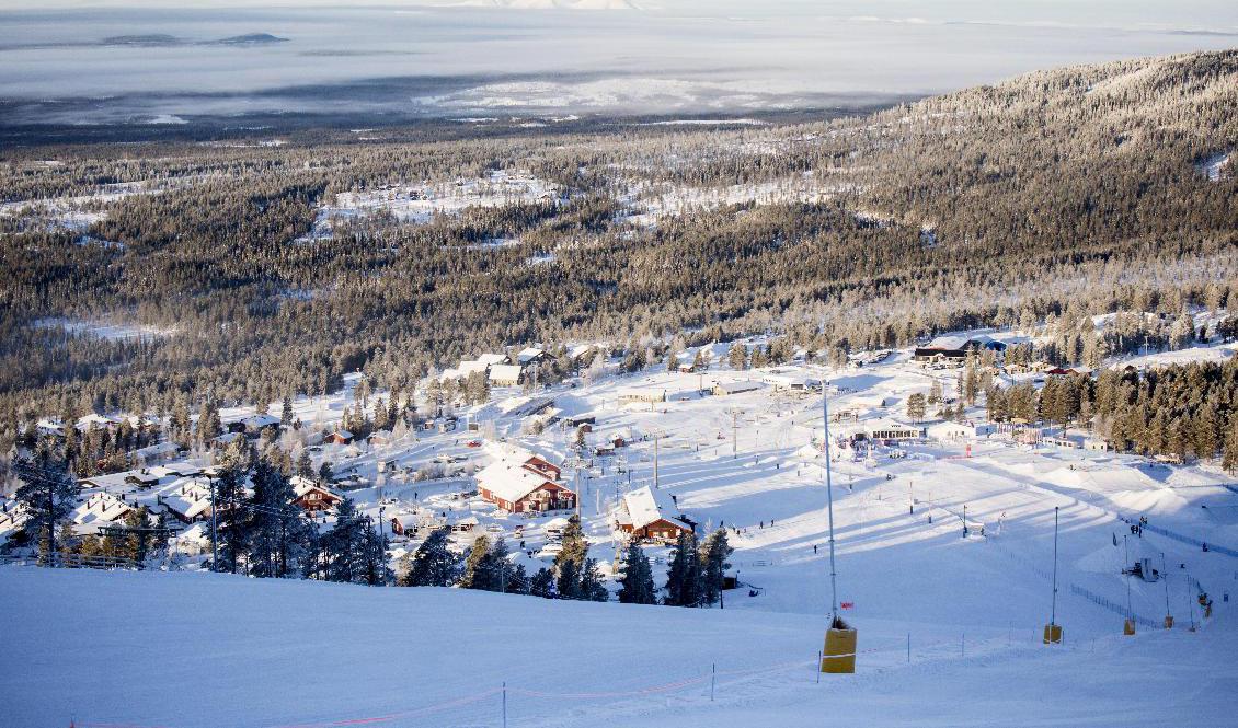 Idre fjäll lockar fler svenskar än vanligt under pandemin. Arkivbild. Foto: Christine Olsson/TT