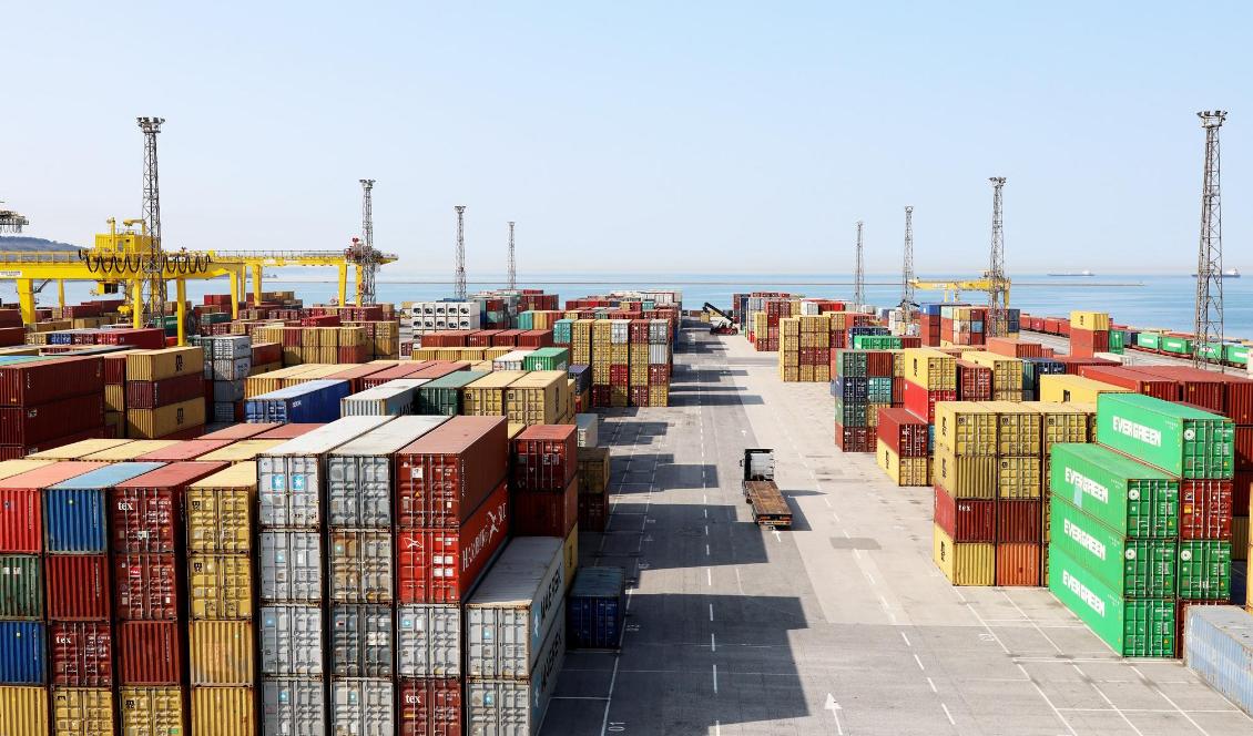 Pir VII vid Triestes hamn i Italien. Italien var det första land i G–7 gruppen som undertecknade Kinas infrastrukturprojekt "One Belt, One Road". Foto: Marco Di Lauro/Getty Images