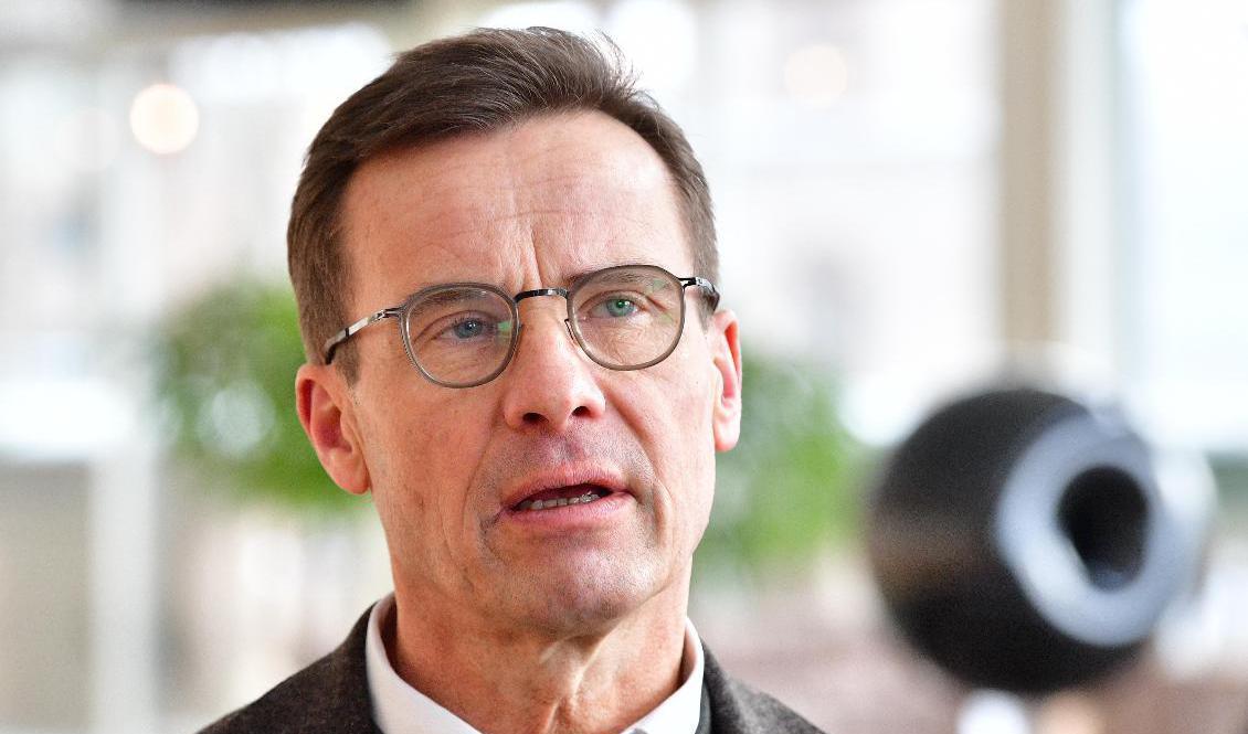 Moderaternas partiledare Ulf Kristersson. Arkivbild. Foto: Jonas Ekströmer/TT