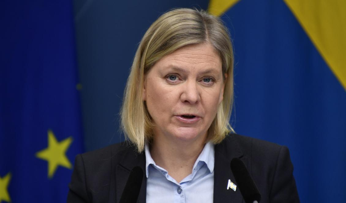 
På torsdag presenterar finansminister Magdalena Andersson (S) vårändringsbudgeten. Arkivbild. Foto: Henrik Montgomery /TT                                            