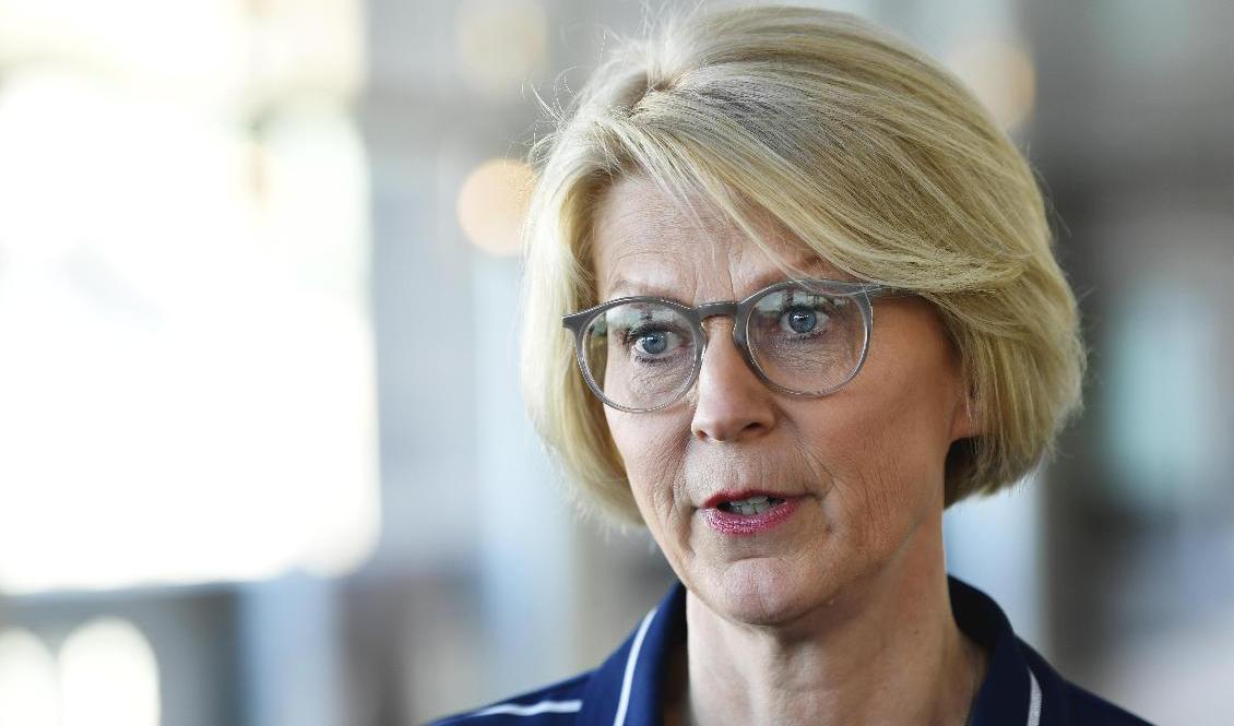 Elisabeth Svantesson, ekonomisk talesperson för Moderaterna. Arkivbild Foto: Henrik Montgomery/TT