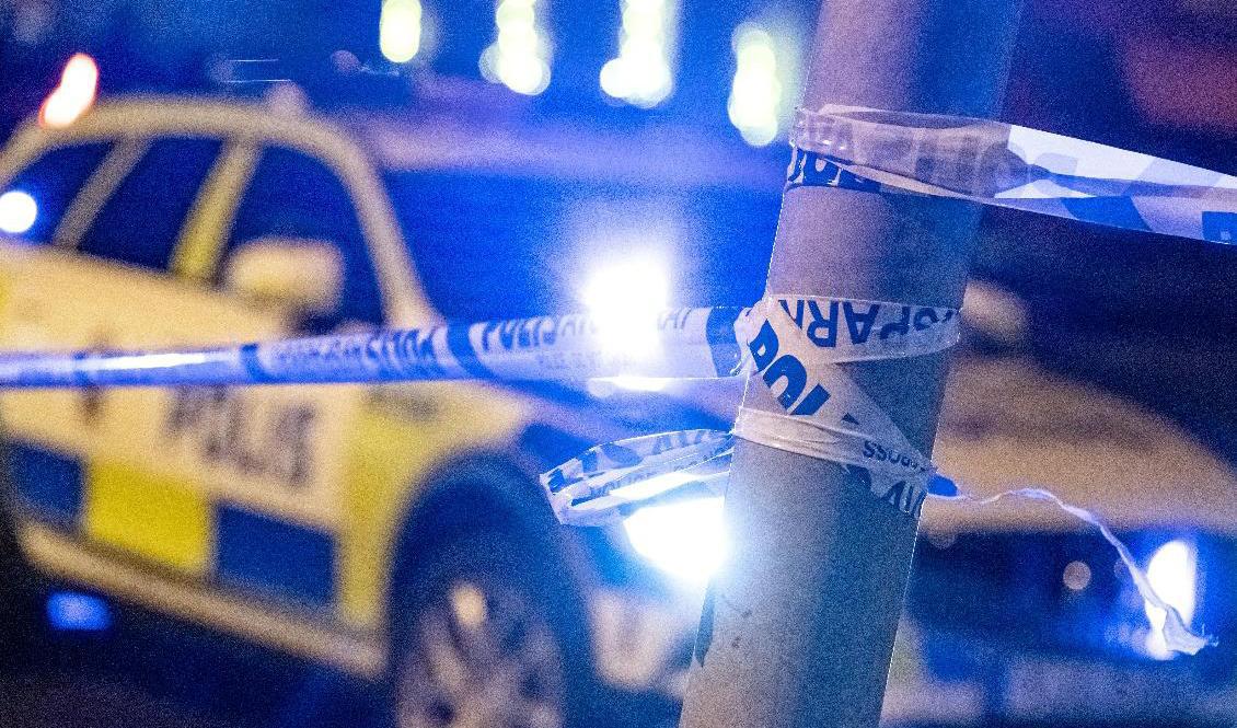 En person sköts till döds i Alby under natten till tisdagen. Arkivbild. Foto: Johan Nilsson/TT