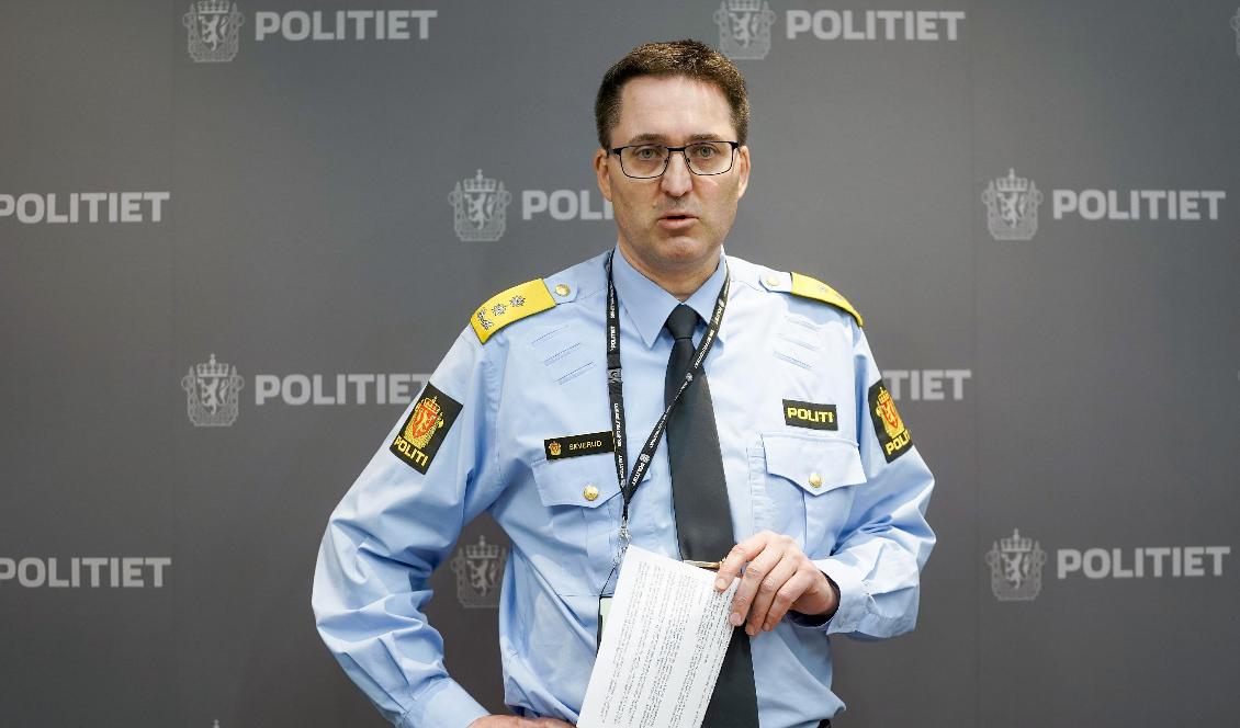 Polischef Ole Bredrup Sæverud. Foto: Terje Pedersen/NTB/TT