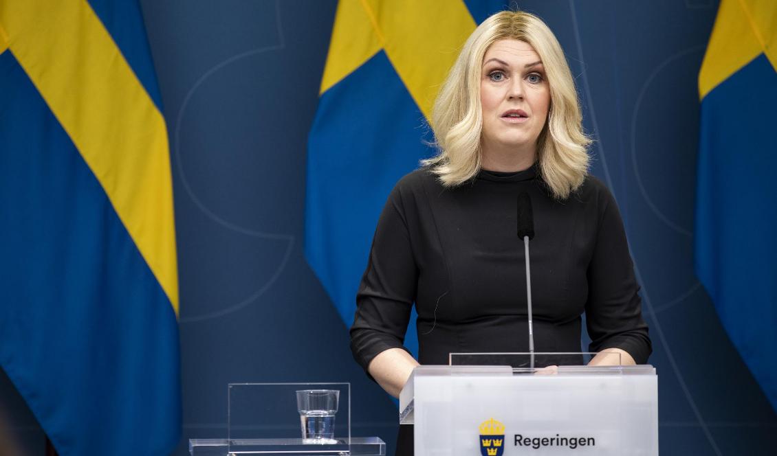 Socialminister Lena Hallengren (S). Foto: Ninni Hallengren/Regeringskansliet