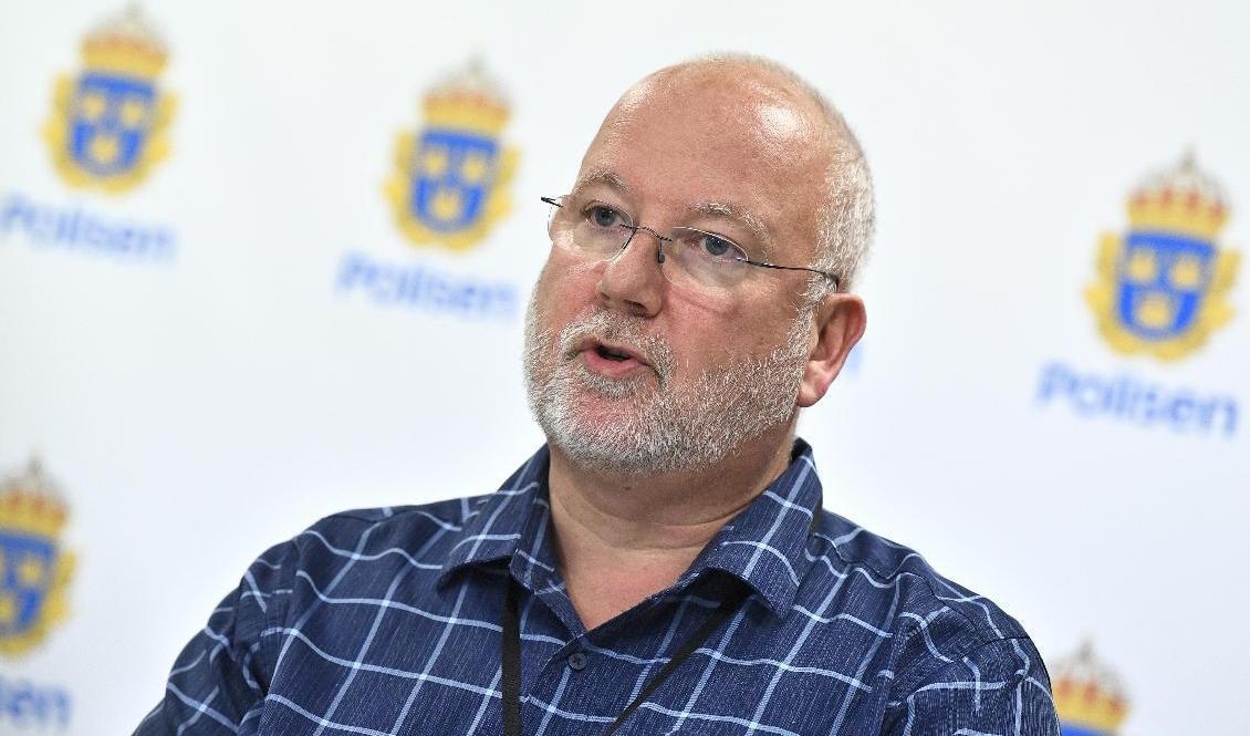 Kommissarie Gunnar Appelgren är expert på gängrelaterad brottslighet hos Stockholmspolisen. Arkivbild. Foto: Claudio Bresciani/TT