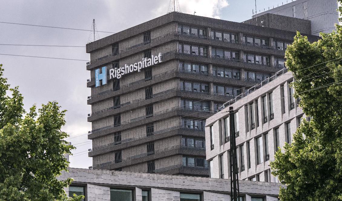 Rigshospitalet i Köpenhamn. Arkivbild. Foto: Johan Nilsson/TT