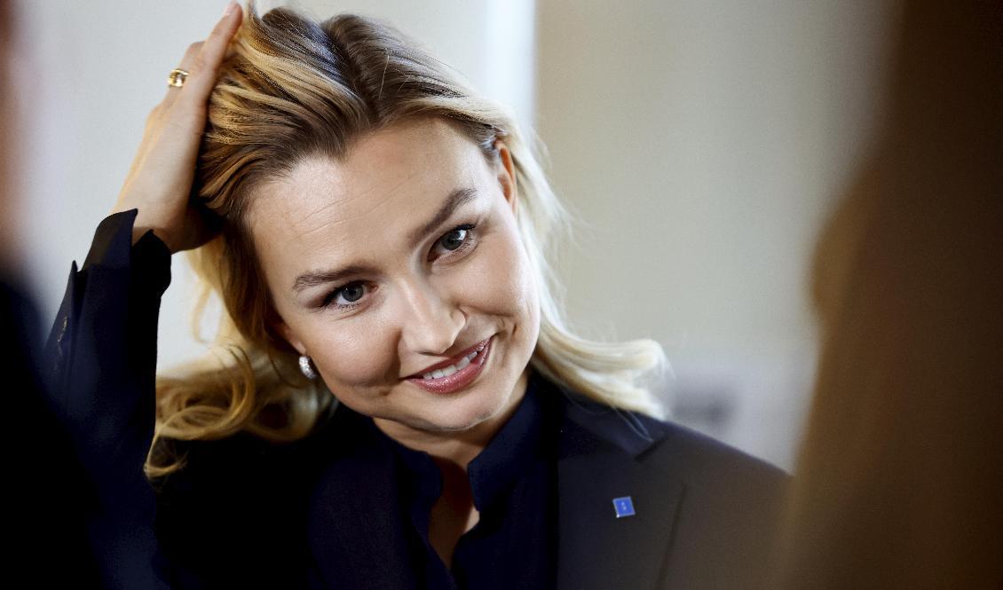 Kristdemokraternas partiledare Ebba Busch. Arkivbild. Foto: Stefan Jerrevång/TT