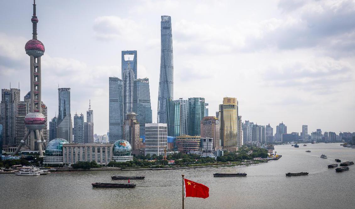 Megastaden Shanghai ska gradvis lätta på restriktionerna efter en lång nedstängning på grund av covid-19. Arkivbild. Foto: Junge, Heiko/NTB scanpix/TT