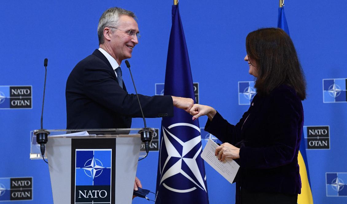 Sverige har redan en vänskaplig relation till Nato. Foto: John Thys/Getty Images