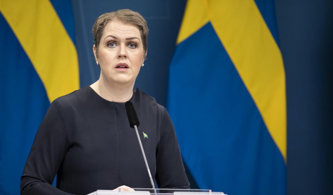 Socialminister Lena Hallengren (S). Foto: Ninni Andersson/Regeringskansliet
