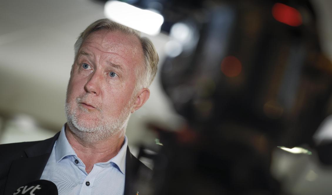 Liberalernas partiledare Johan Pehrson. Arkivbild. Foto: Fredrik Persson/TT