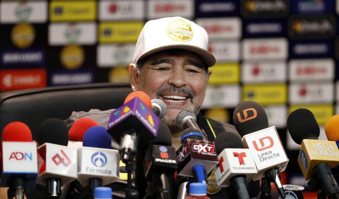 Åtta personer står åtalade för Maradonas död. Arkivbild. Foto: Eduardo Verdugo/AP/TT