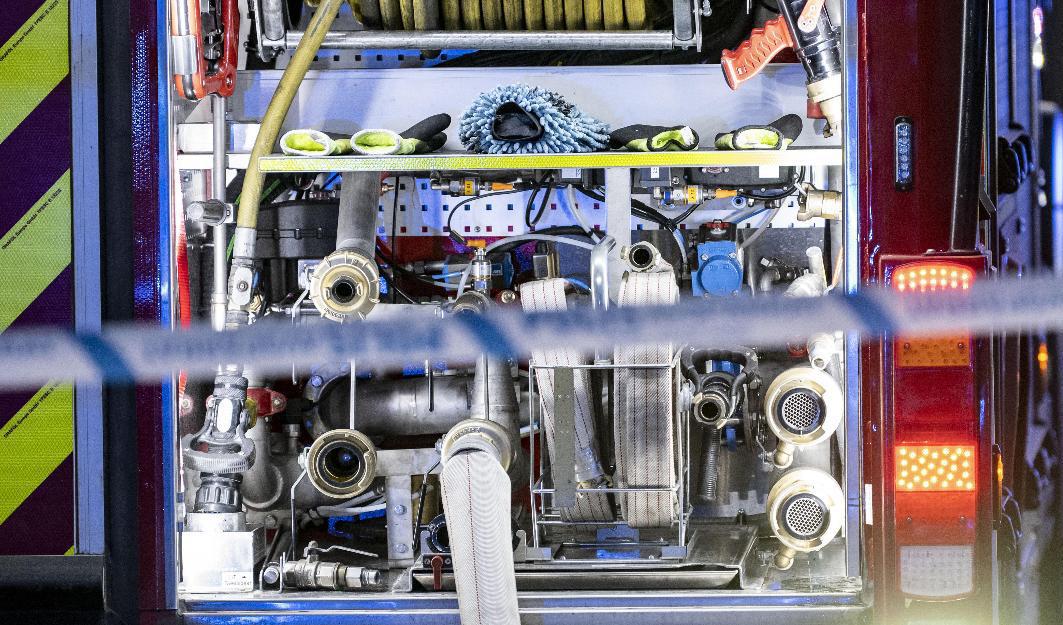 Polisen har förhört ett barn som misstänks ha anlagt branden i Ljungby. Arkivbild. Foto: Johan Nilsson/TT