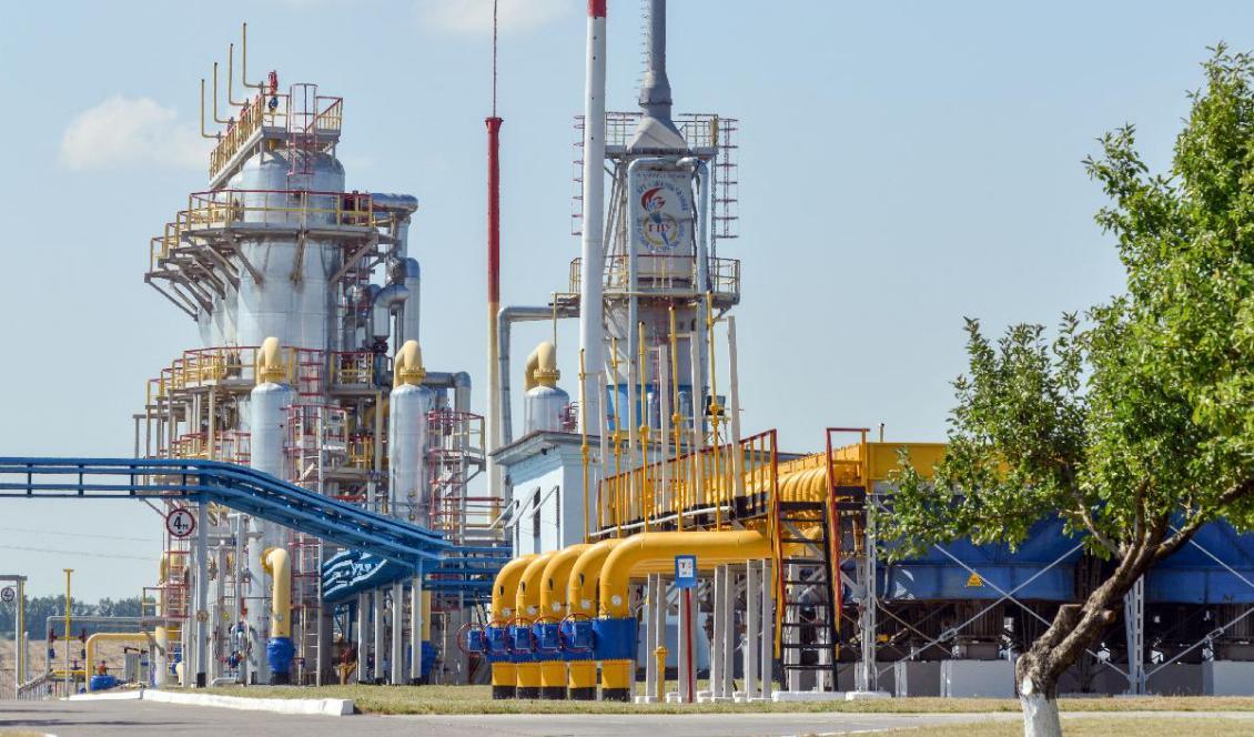 

Regeringen har gett statliga Naftogaz i uppdrag att lagra minst 19 miljarder kubikmeter gas i underjordiska lagringsanläggningar. Den 1 juni fanns bara drygt hälften så mycket i lager. Foto: Sergej Bobok/AFP via Getty Images                                                                                        