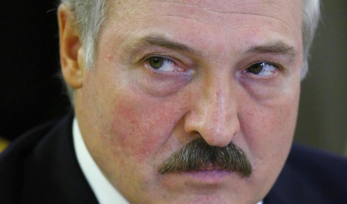Aleksandr Lukasjenko, Belarus diktator. Arkivbild. Foto: Alexander Zemlianichenko/AP/TT