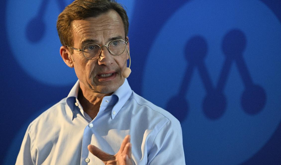 Moderaternas partiledare Ulf Kristersson. Arkivbild. Foto: Henrik Montgomery/TT
