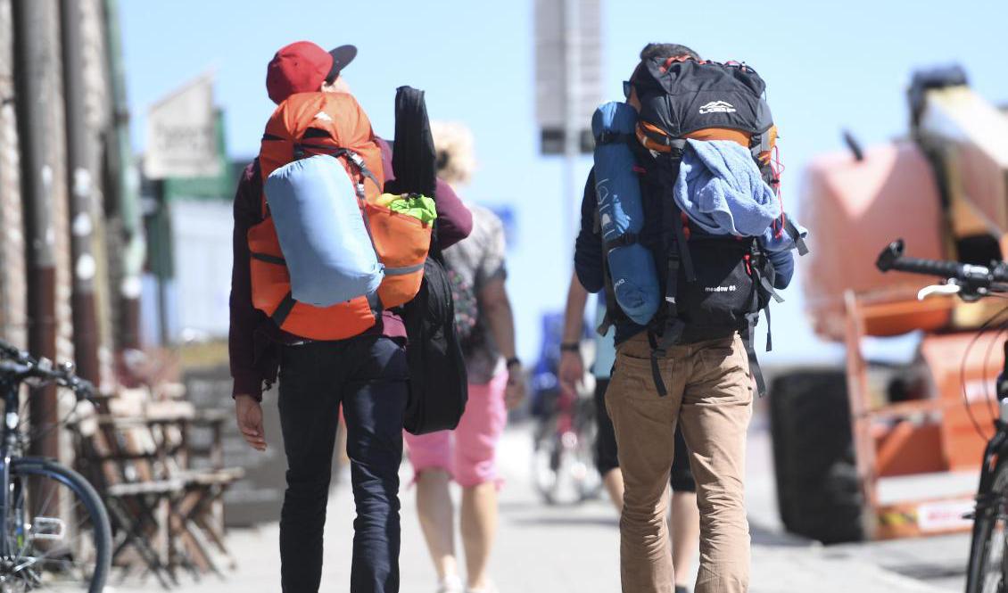 I maj såldes rekordmånga interrailkort i Sverige, enligt företaget Silverrail. Foto: Fredrik Sandberg/TT