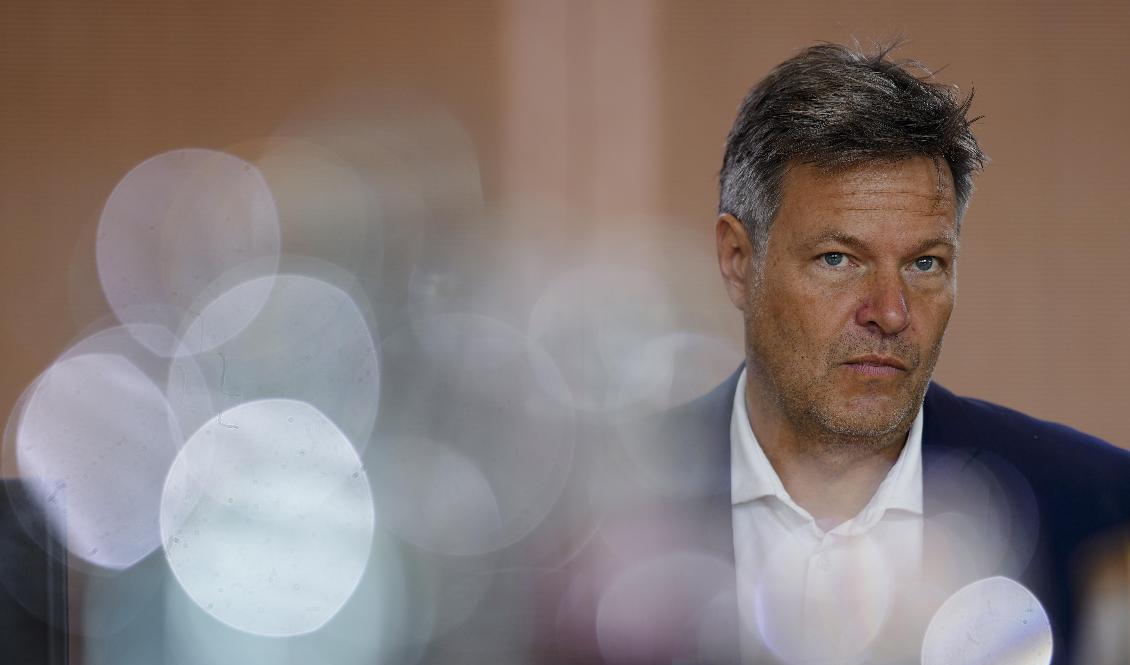 Tysklands vice förbundskansler Robert Habeck från De gröna. Foto: Markus Schreiber/AP/TT