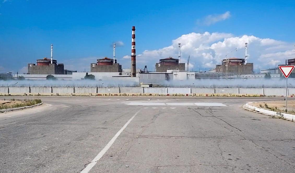 Rysslands ockupation av kärnkraftverket Zaporizjzja "utgör ett allvarligt hot mot säkerheten", enligt Natos generalsekreterare Jens Stoltenberg. Arkivbild. Foto: Ryska försvarsdepartementet via AP/TT