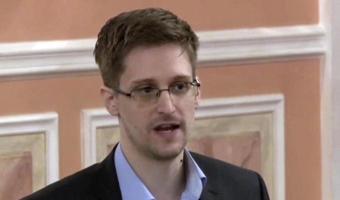 Edward Snowden har bott i Ryssland sedan 2013. Arkivbild. Foto: Anonym via AP/TT