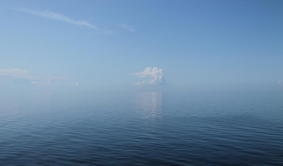 

Det oändliga havet kan erbjuda en stilla och vördnadsbjudande vy som kan överväldiga oss. Foto: John samuel/Creative Commons                                                                                        
