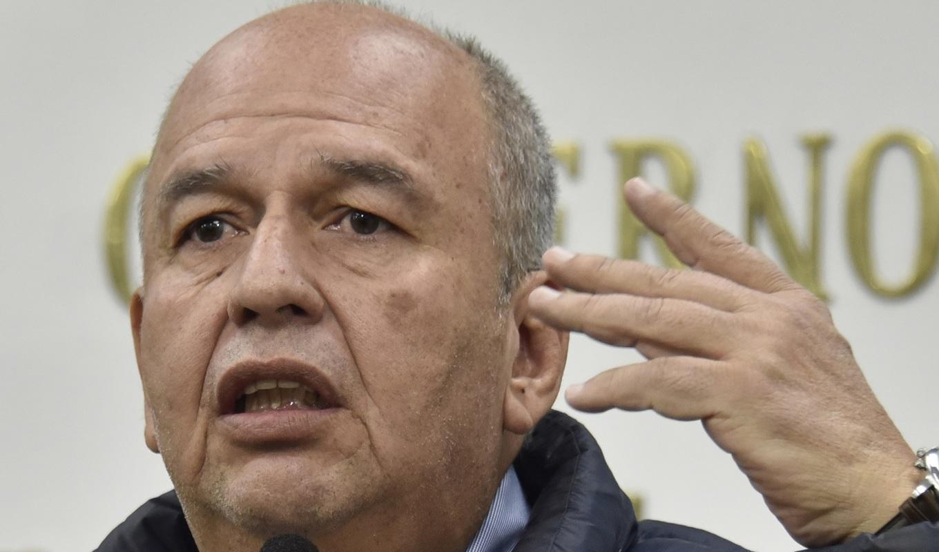 Den tidigare inrikesministern i Bolivia, Arturo Murillo. Foto: Aizar Raldes/AFP via Getty Images