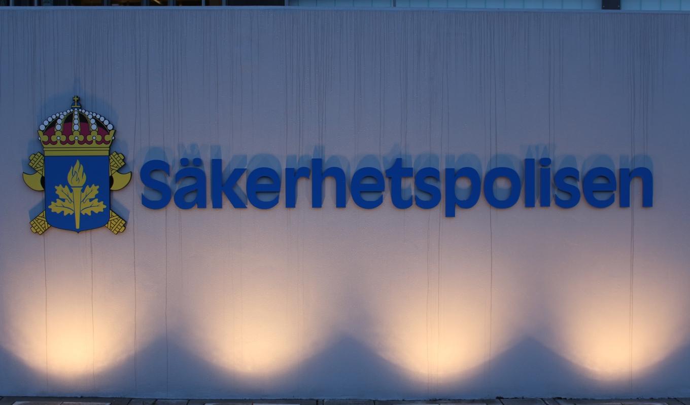 Säpo bedömer att man ser en ökning av antalet hot om attentat i Sverige. Foto: Säkerhetspolisen