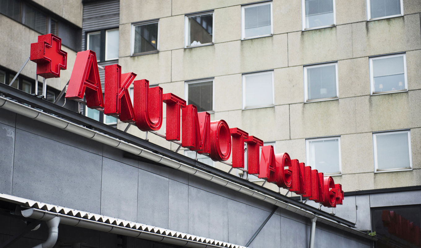 Akutmottagningen vid Skånes universitetssjukhus i Lund. Arkivbild. Foto: Emil Langvad/TT