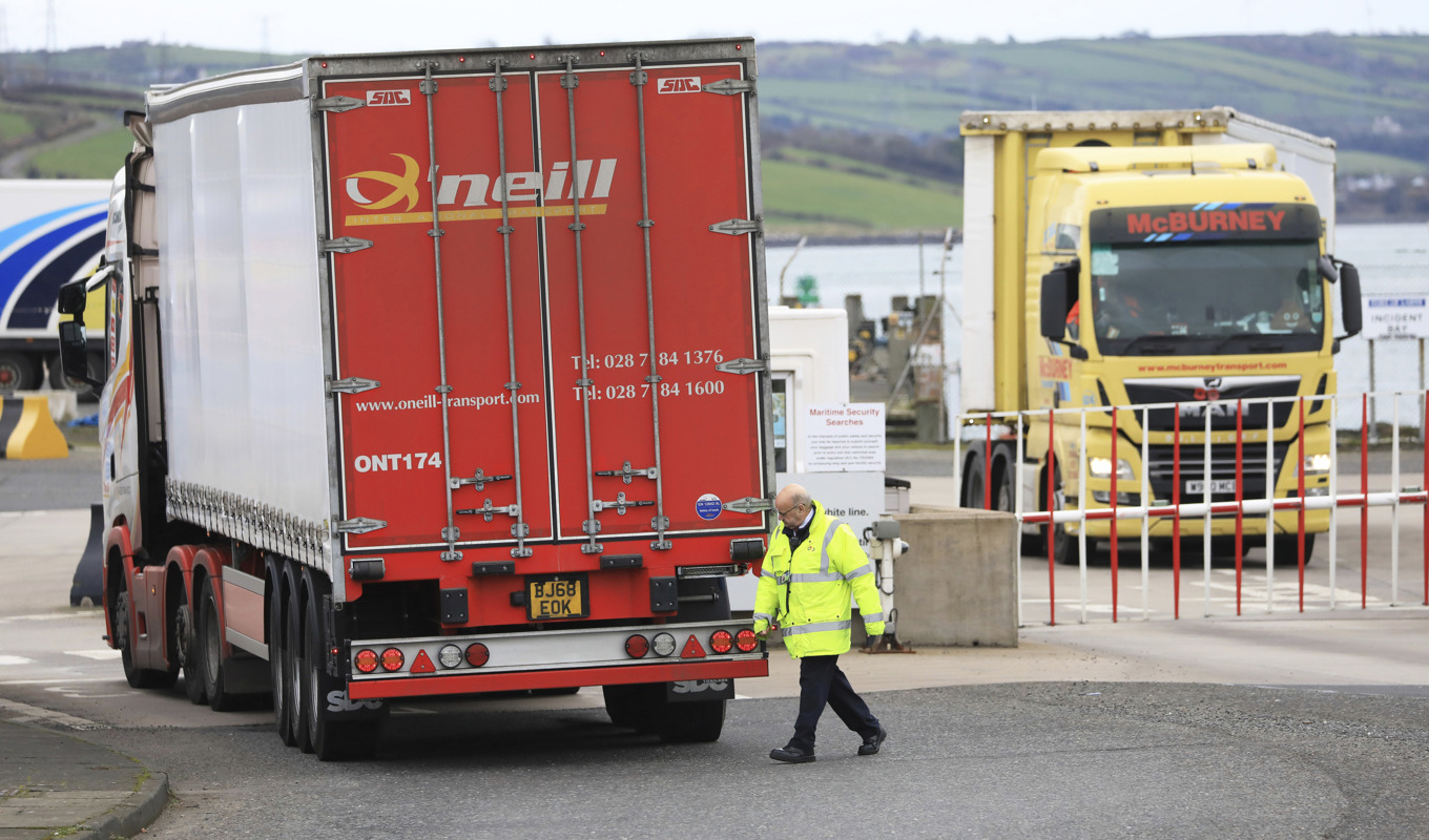 Kvinnorna hade stigit på lastbilen i tron om att de skulle åka till Storbritannien. Arkivbild. Foto: Peter Morrison/AP/TT