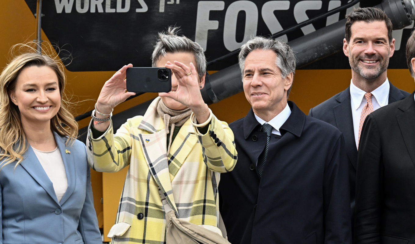 Många är höjdarna som besökt Hybrit-projektet i Luleå. I maj i år fickEnergi- och näringsminister Ebba Busch (KD), EU-kommissionären Margrethe Vestager, USA:s utrikesminister Antony Blinken och bistånds- och utrikeshandelsminister Johan Forssell (M) en inblick. Arkivbild Foto: Jonas Ekströmer/TT