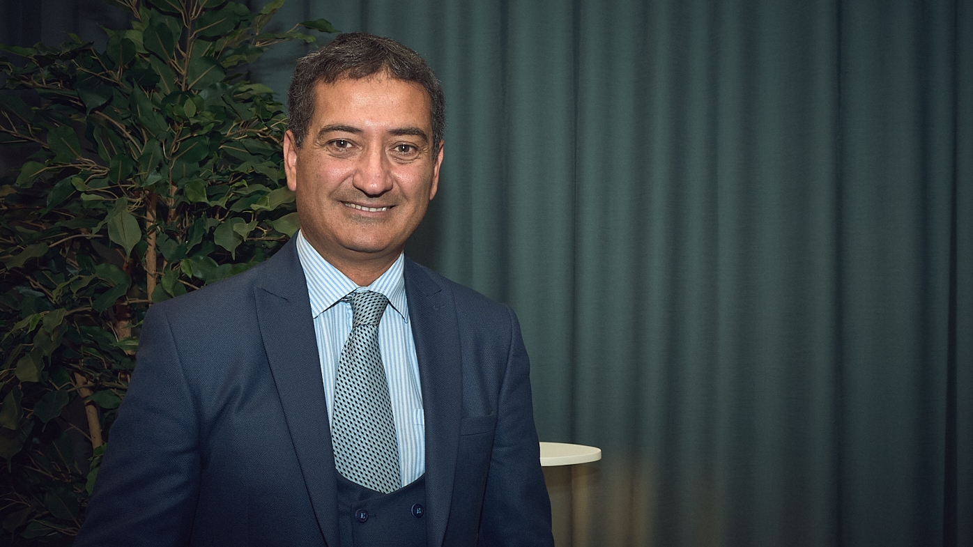 Religionsforskaren Sameh Egyptson. Foto: Johan Landquist Luxemburg