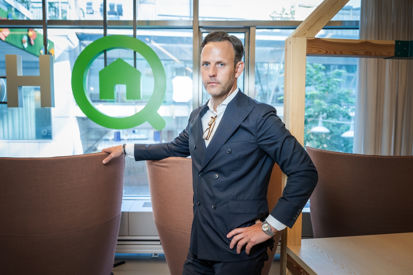 Jonas Gustafsson, vd för Hemnet. Arkivbild. Foto: Stina Stjernkvist/SvD/TT