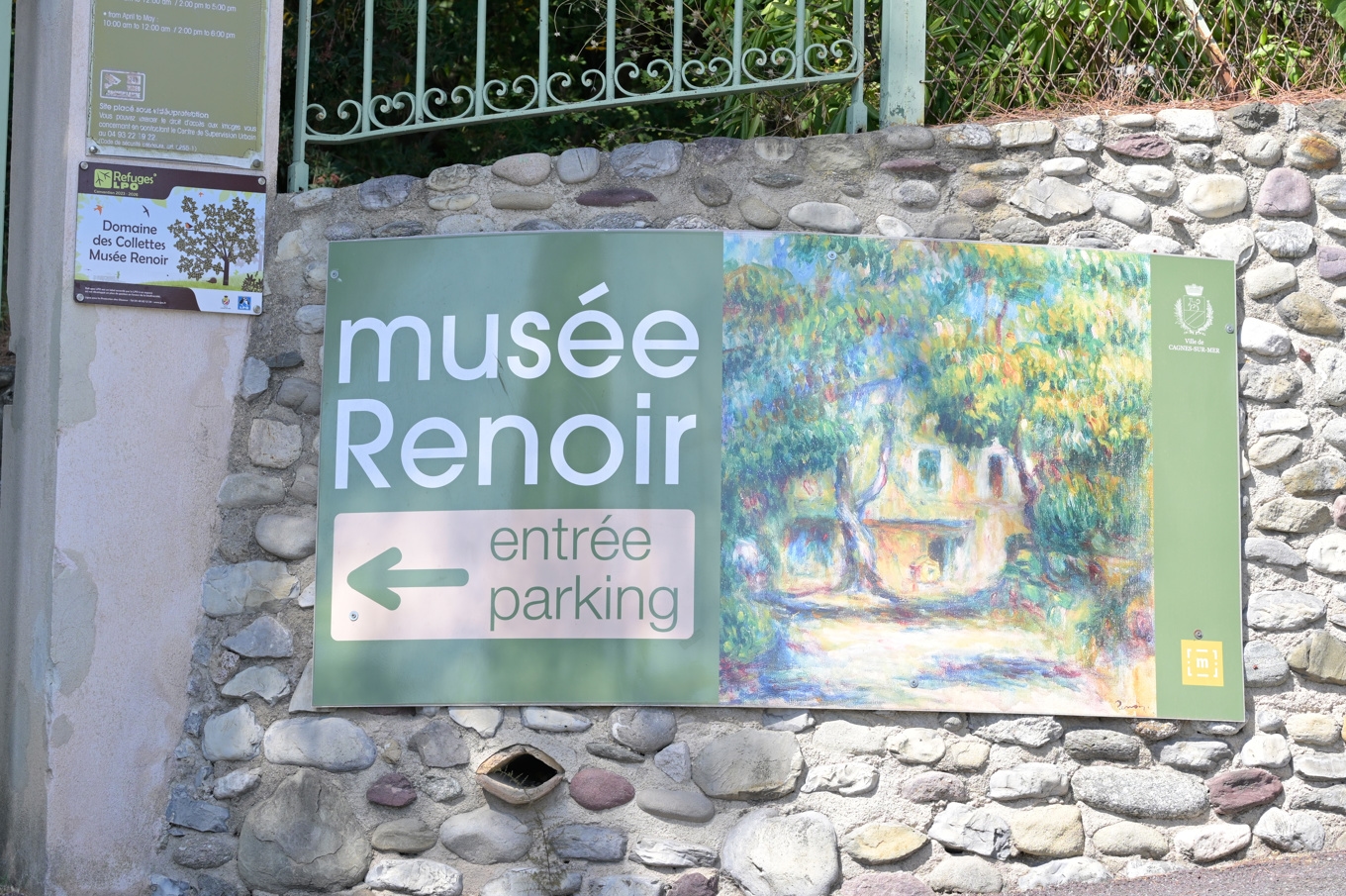 Renoirmuséet i Cagnes-sur-Mer. Arkivbild. Foto: Philippe Magoni /AP/TT