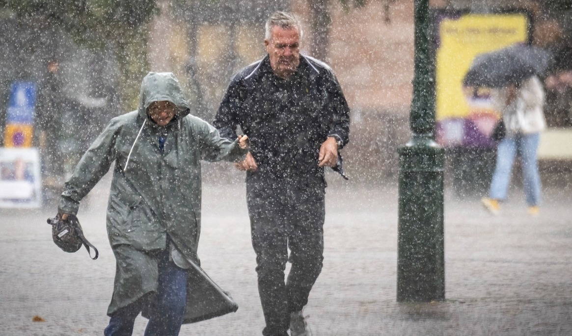 SMHI har utfärdat varningar för regn och översvämningar. Arkivbild. Foto: Johan Nilsson/TT