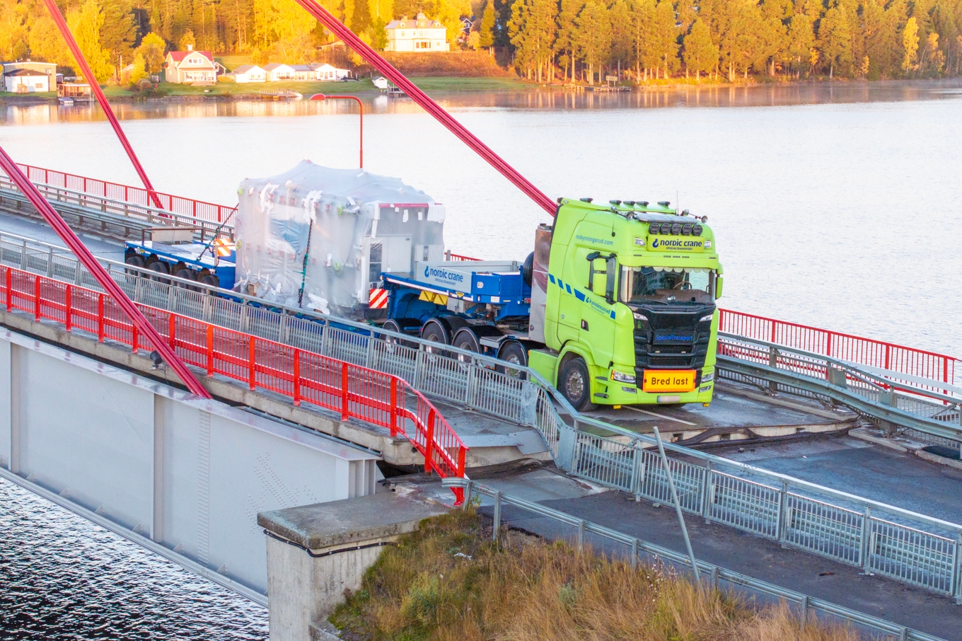 Strömsundsbron längs E45 är helt avstängd sedan natten till den 30 september. Arkivbild. Foto: Sten Strömgren/TT