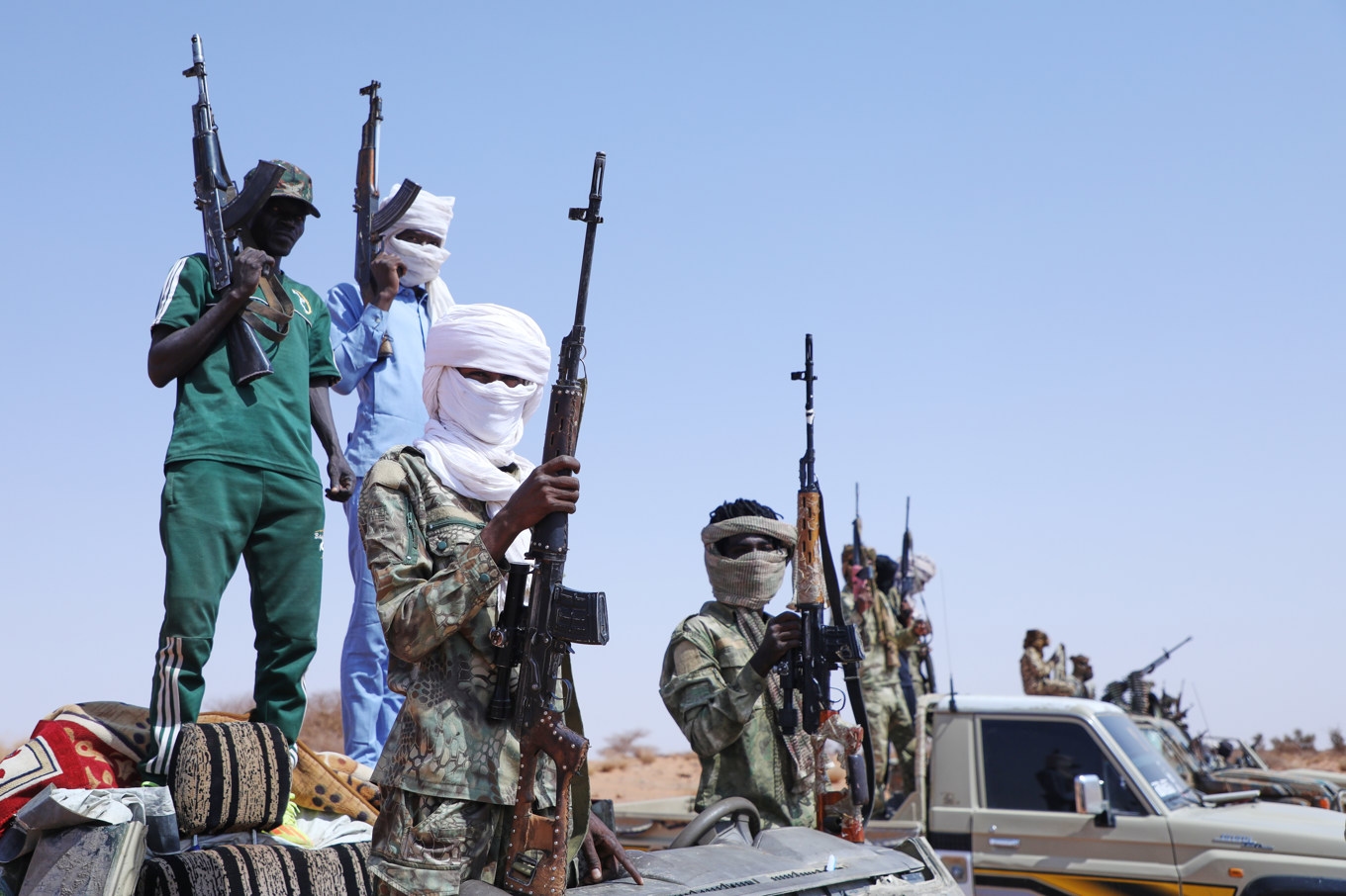 RSF är en av de stridande parterna i inbördeskrigets Sudan. Arkivbild. Foto: Mohnd Blal /AP/TT