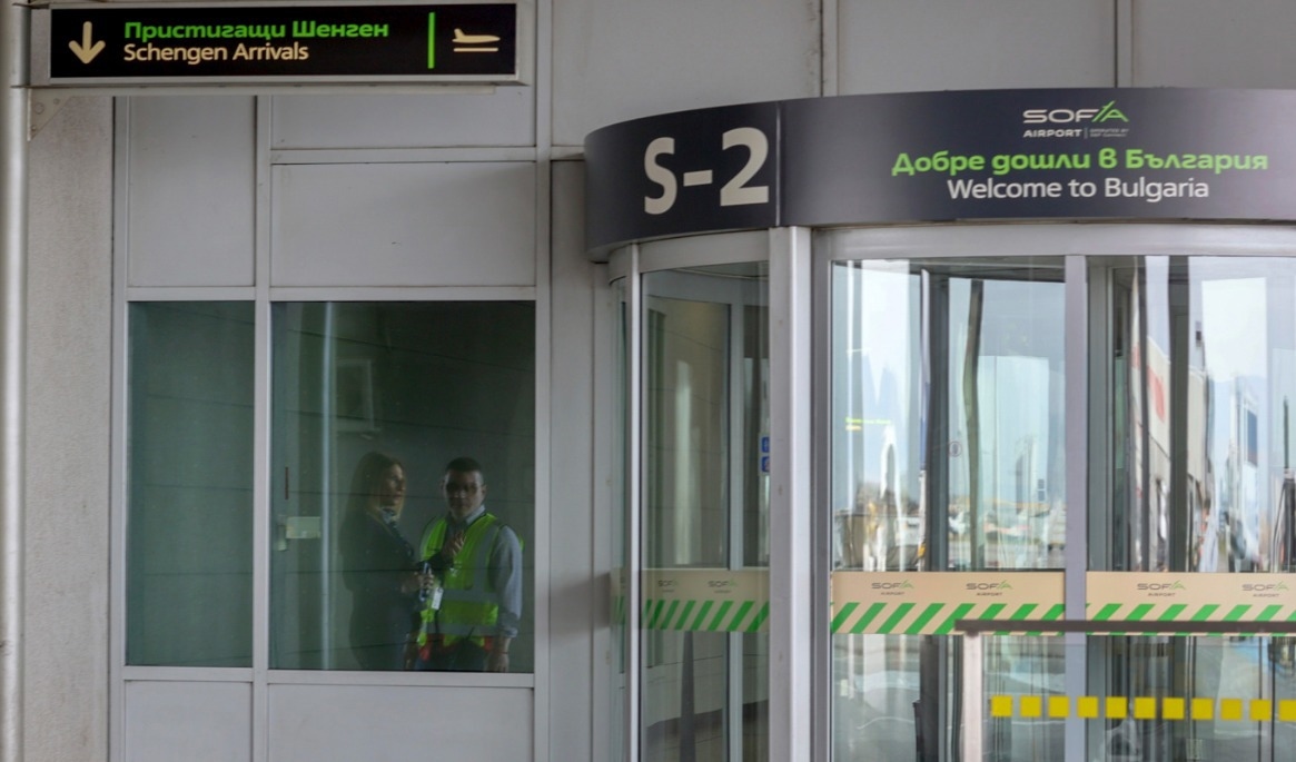 Ett flygplan på väg från Israel har tvingats nödlanda på en flygplats i Bulgariens huvudstad Sofia. Arkivbild. Foto: Valentina Petrova/AP/TT