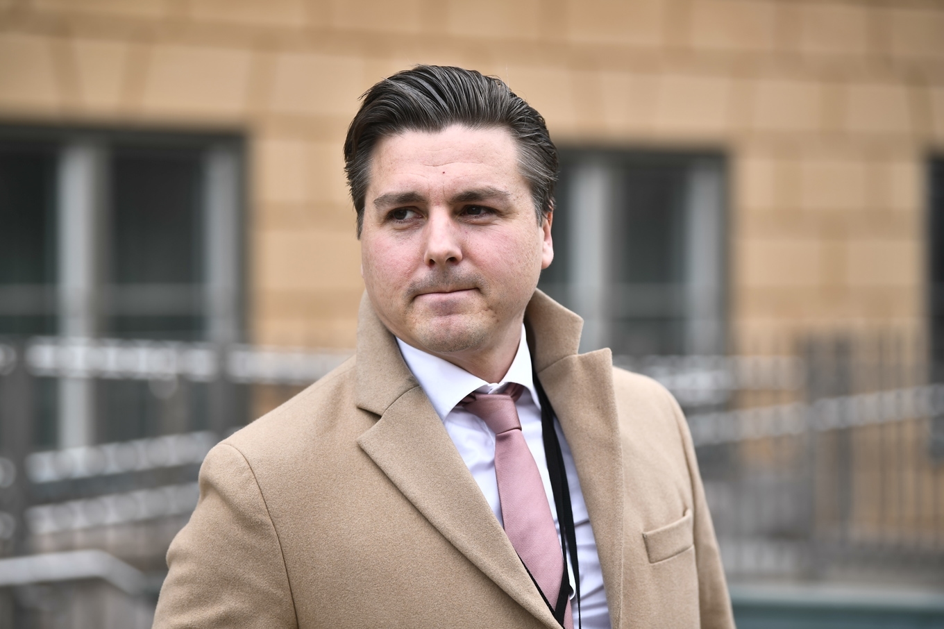 Gustav Gellerbrant, chef för Sverigedemokraternas riksdagskansli. Foto: Caisa Rasmussen/TT
