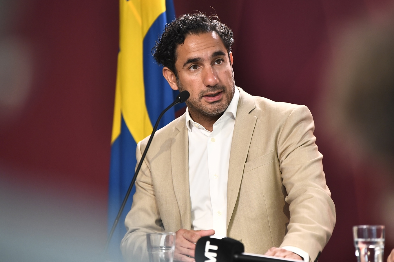 Socialdemokraternas arbetsmarknadspolitiska talesperson Ardalan Shekarabi (S). Arkivbild. Foto: Lars Schröder/TT