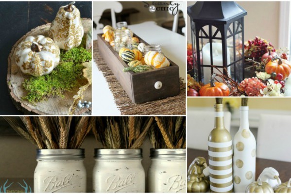 Höstdekoration inomhus