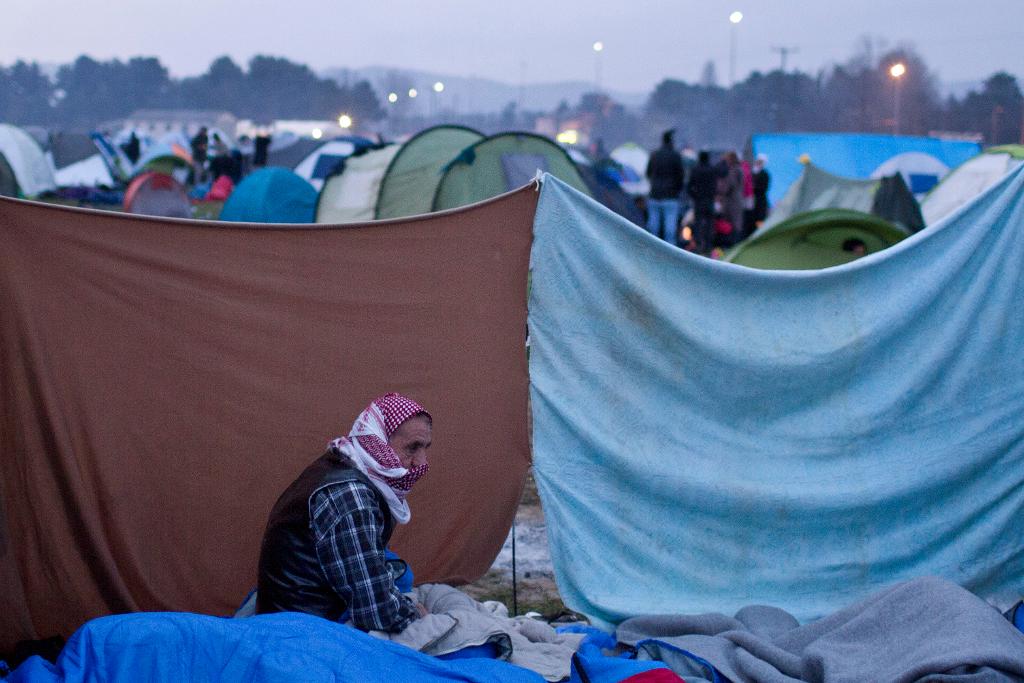 Epoch Times FN:s flyktingorgan UNHCR är granne med TT:s tält i