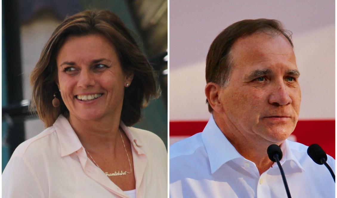 Miljöpartiet går framåt i opinionen och ligger nu över fem procent 